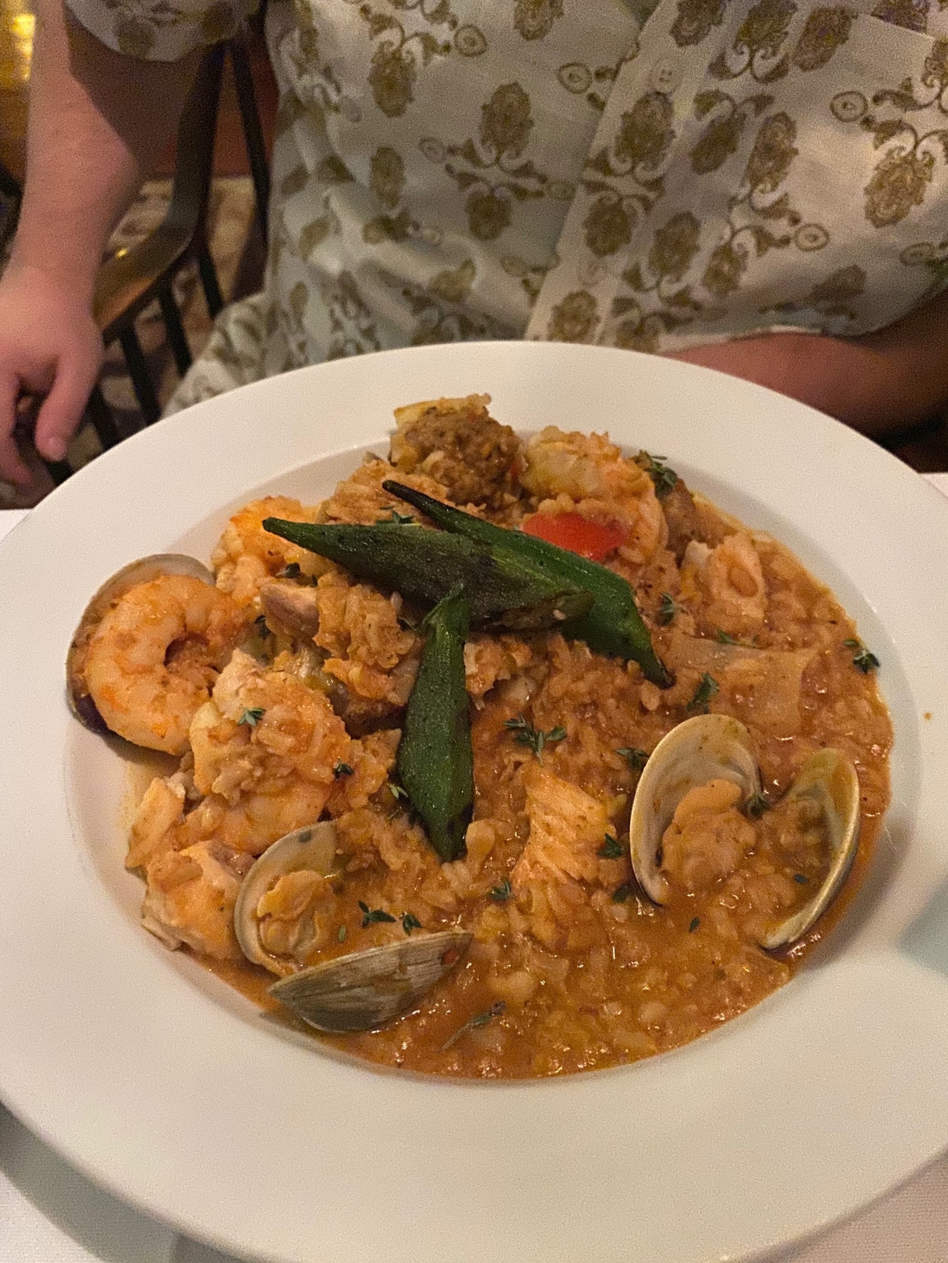 Here is Martin’s Savannah Red Rice with Georgia Prawns, whitefish, clams AND sausage!